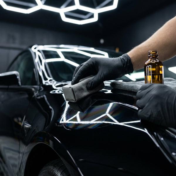 Professional vehicle paint correction and ceramic coating application