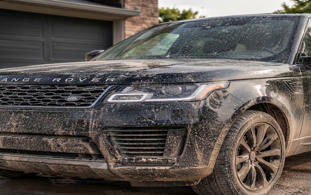 Vehicle before detailing